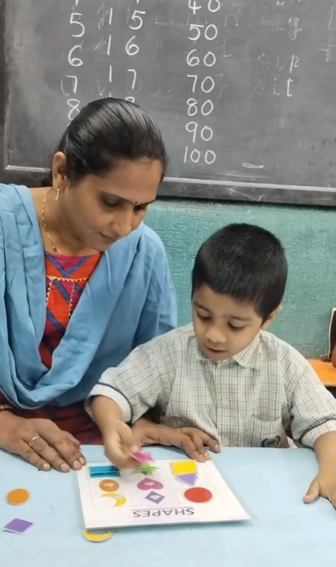 Little hands, big learning! 🧩✨